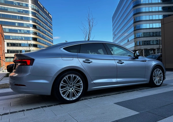 Audi A5 cena 114990 przebieg: 132000, rok produkcji 2018 z Kraków małe 596